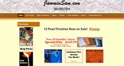 Desktop Screenshot of jamminsam.com